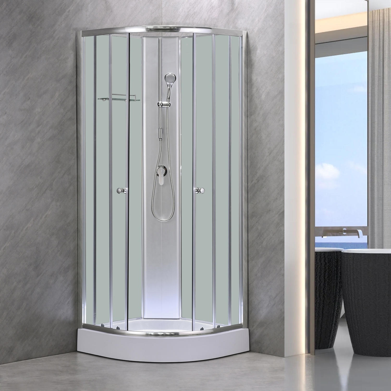 Duschkabin Astraea - Krom Duschkabin Astraea - Krom