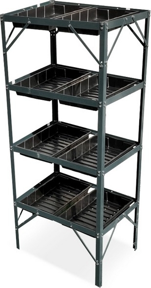 Anbauregal - 4 Ebenen - 8 Mulden Anbauregal - 4 Ebenen - 8 Mulden