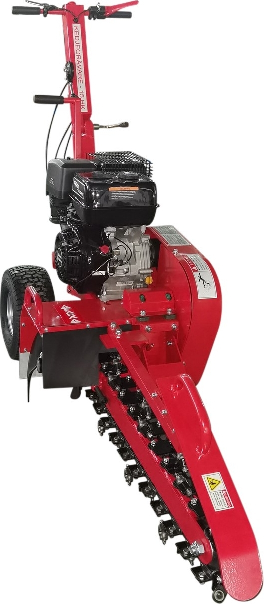 Kedjegrävare - 15 HP Kedjegrävare - 15 HP