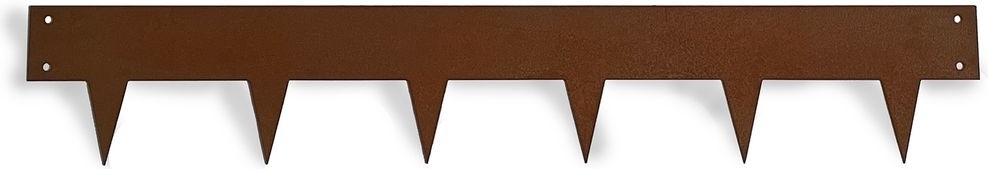 Rabattkant i cortenstål Rabattkant i cortenstål