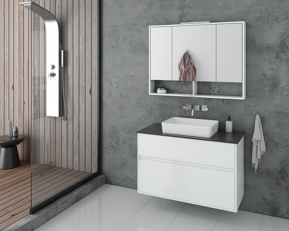 Badrumsm�bler Instinct - Vit