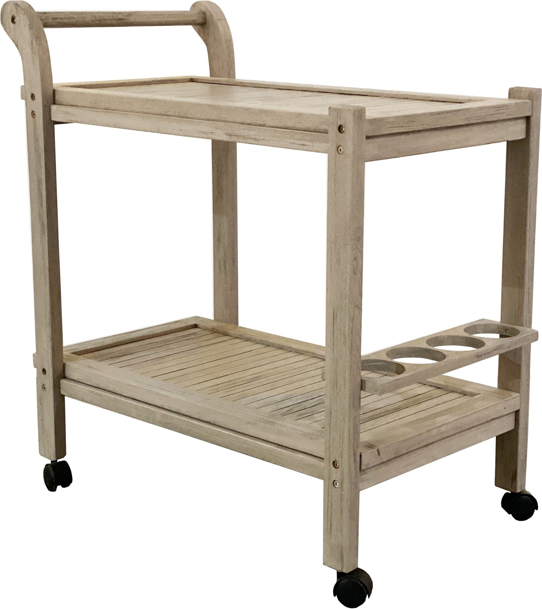 Saltö - Serveringsvagn i grå teak Saltö - Serveringsvagn i grå teak