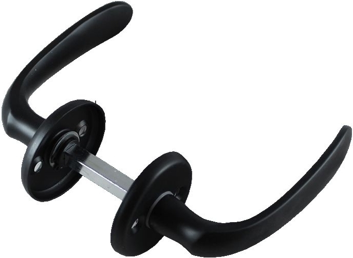 Dörrhandtag - Mattsvart Dörrhandtag - Mattsvart