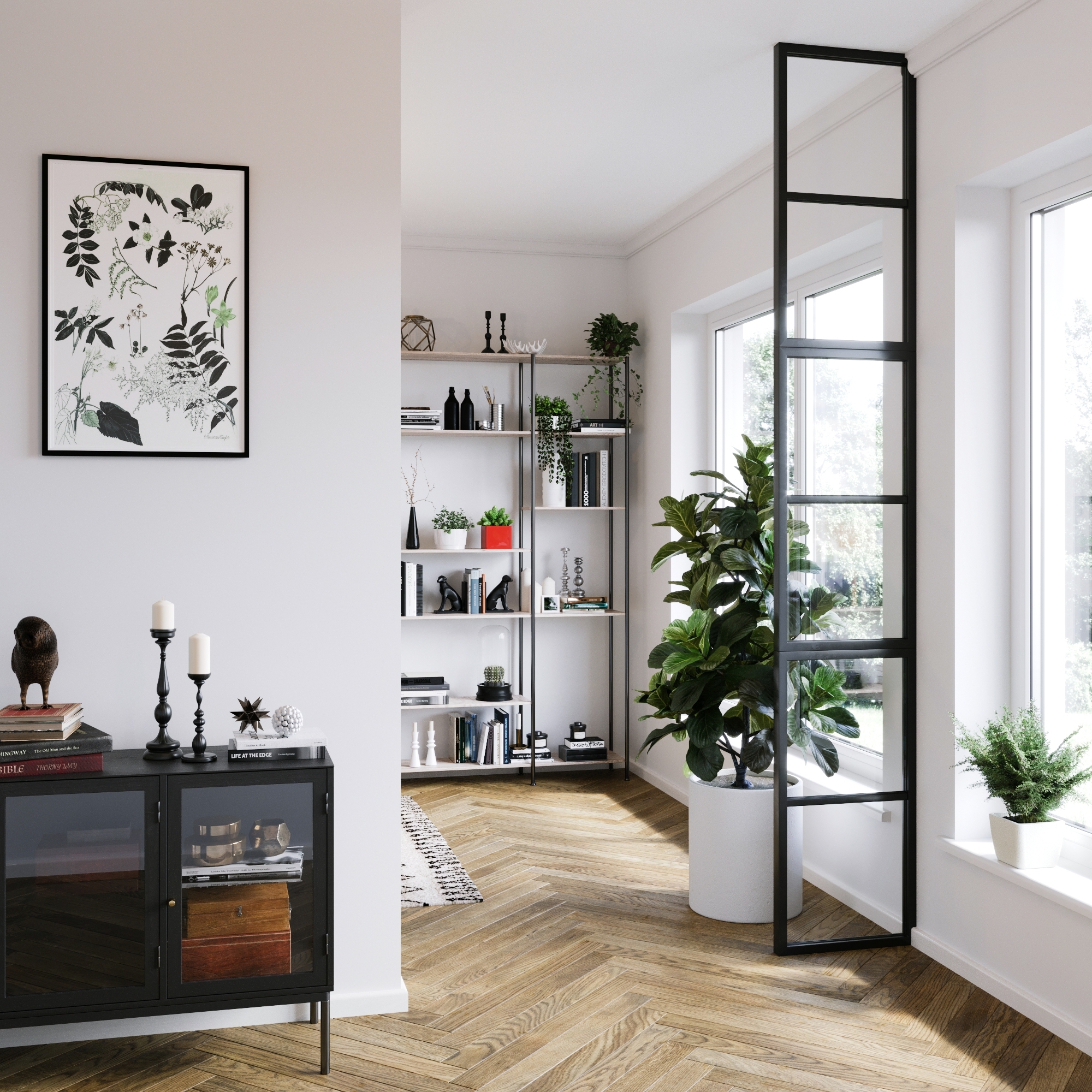 Industriewand in kleinen Modulen - 50 x 100 cm Industriewand in kleinen Modulen - 50 x 100 cm