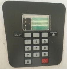 Displaypanel för robotgräsklippare Displaypanel för robotgräsklippare