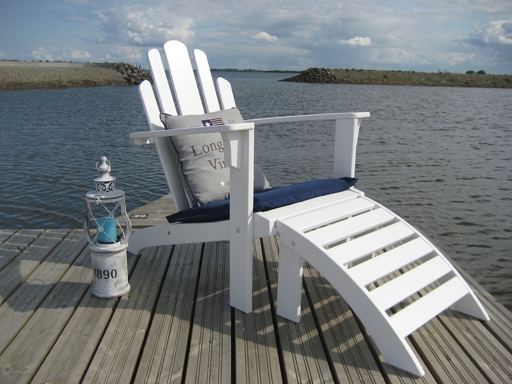 Newport däckstol - Vit Newport däckstol - Vit