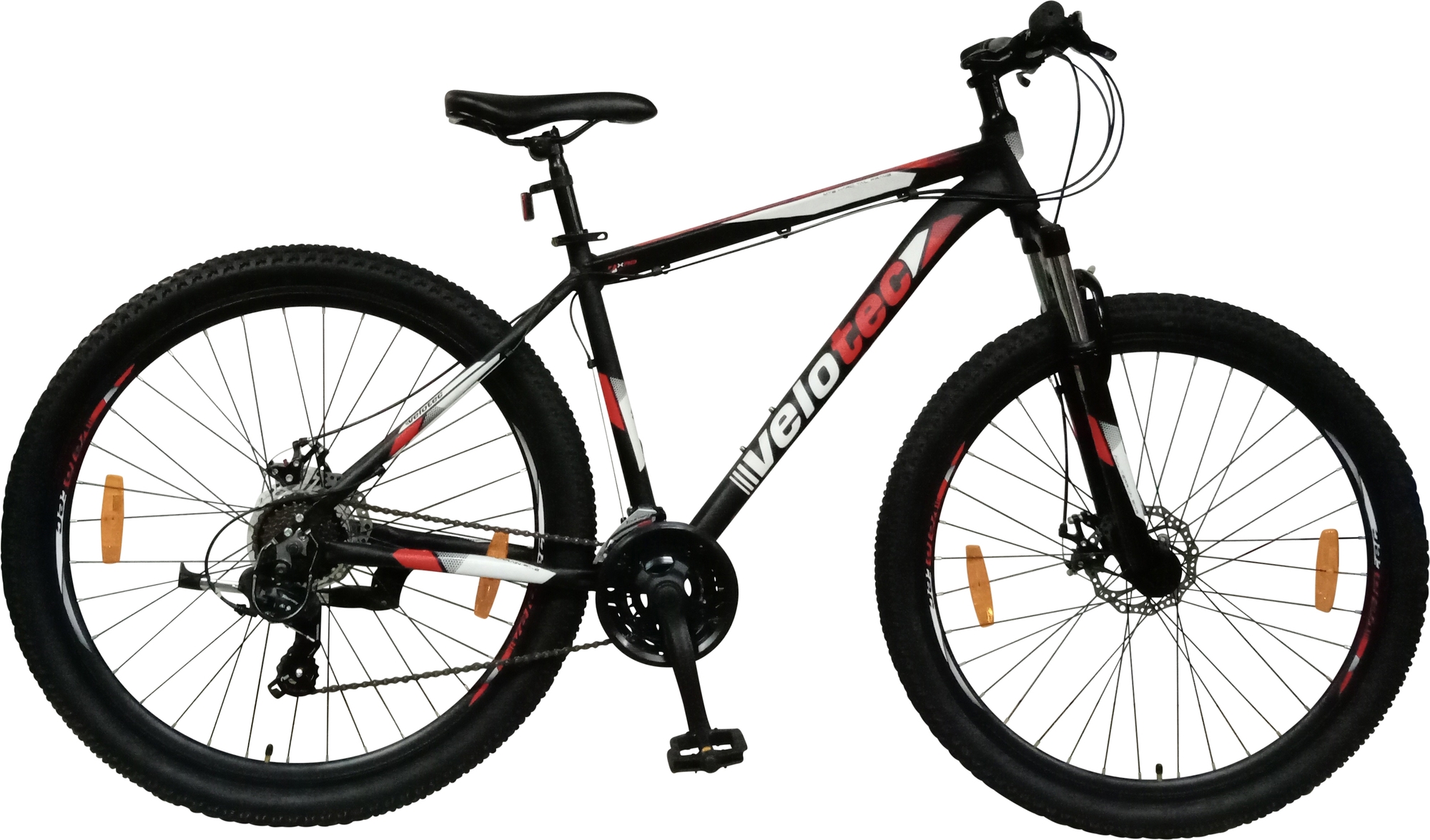 Mountainbike Velotec 29" - Schwarz/Rot