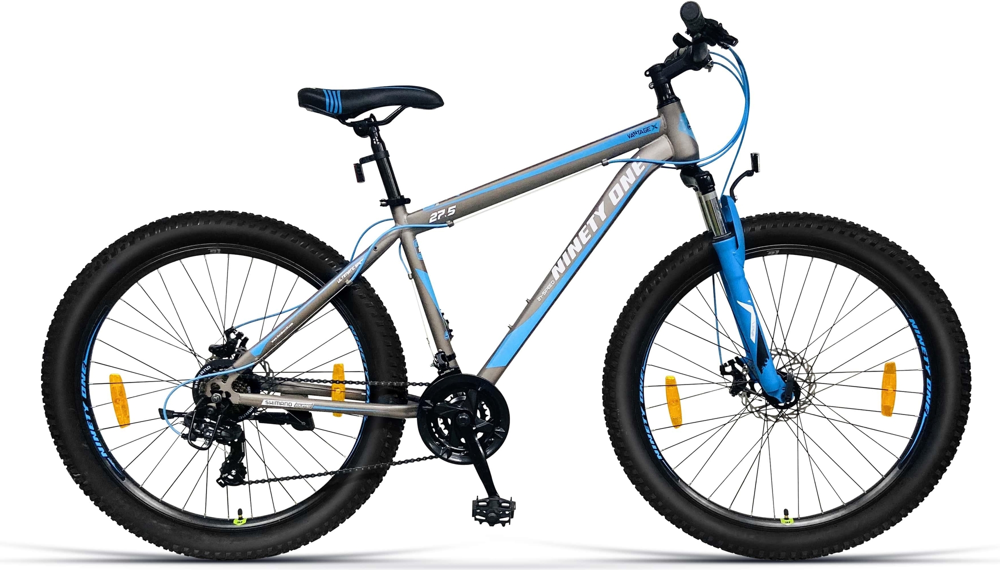 Mountainbike 27,5" Vantage 21 G�nge - Silber/Blau