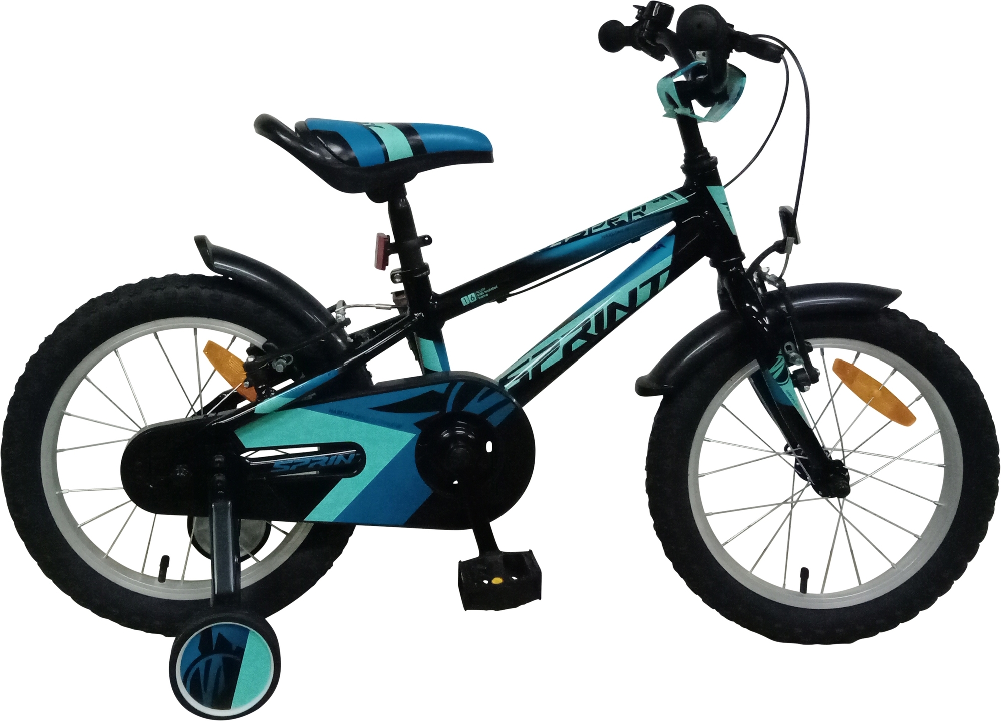 Kinderfahrrad Casper 20" - Schwarz/Blau