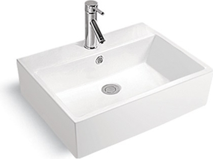 Tvättställ Y6020 - Vit Porslin Tvättställ Y6020 - Vit Porslin