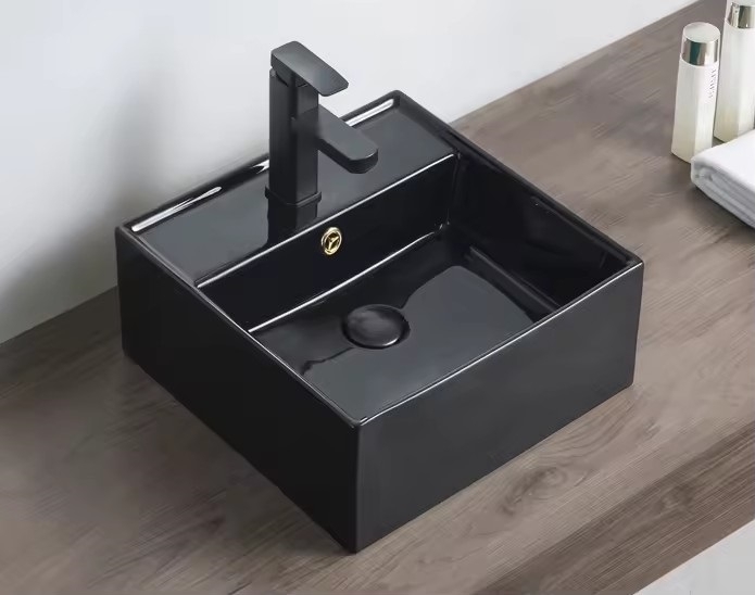 Tvättställ Fjord - Matt svart Tvättställ Fjord - Matt svart