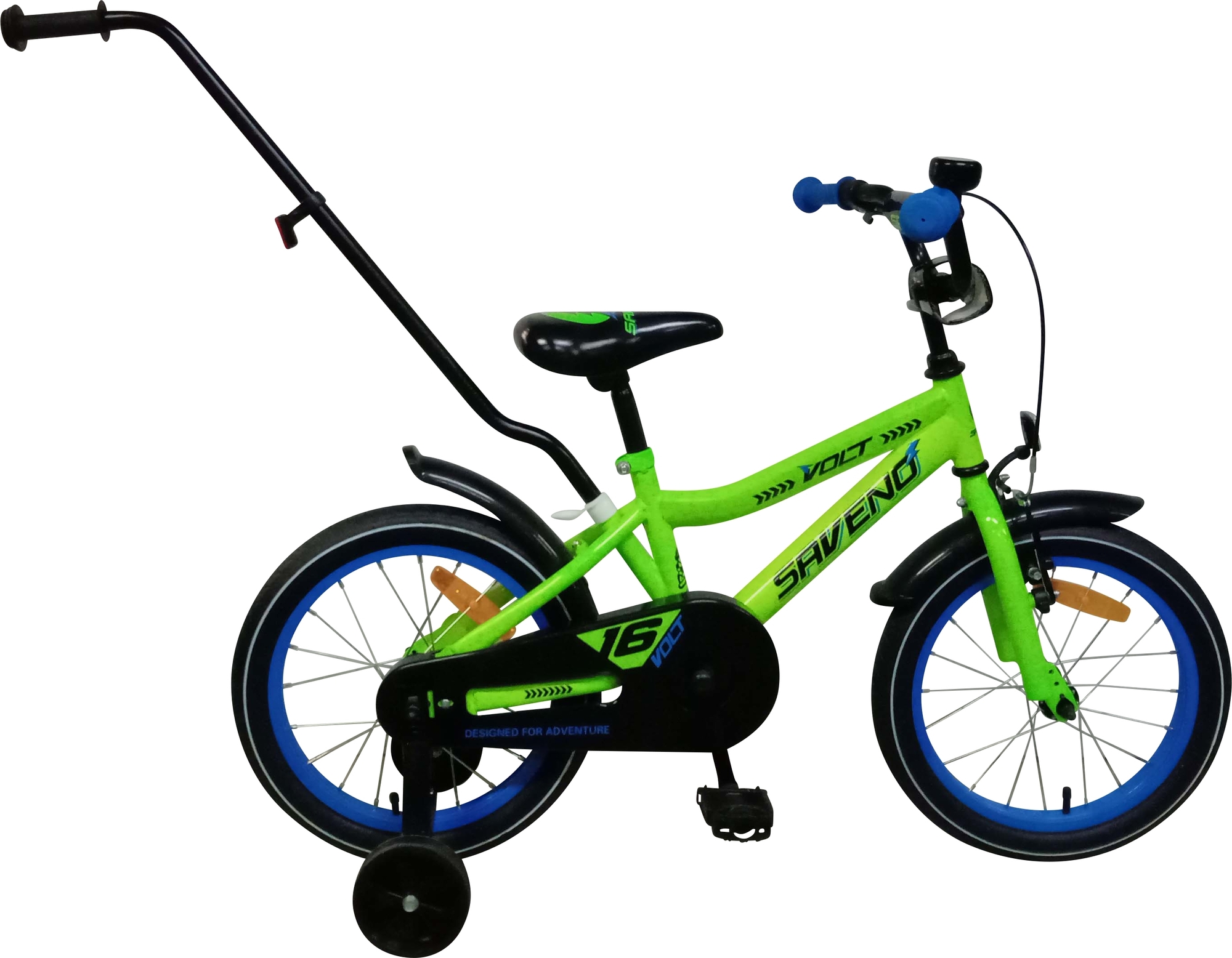 Barncykel Volt 14\\\" - Grön/blå Barncykel Volt 14\\\" - Grön/blå