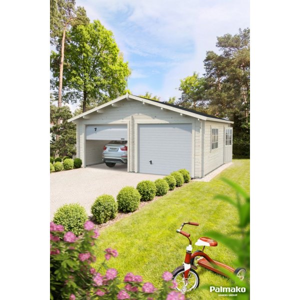 Garage Roger med takskjutport - 28,4 m² Garage Roger med takskjutport - 28,4 m²