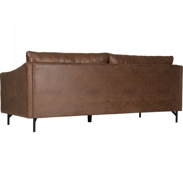 Vintage sofa 3-personers brun 223 cm Vintage sofa 3-personers brun 223 cm