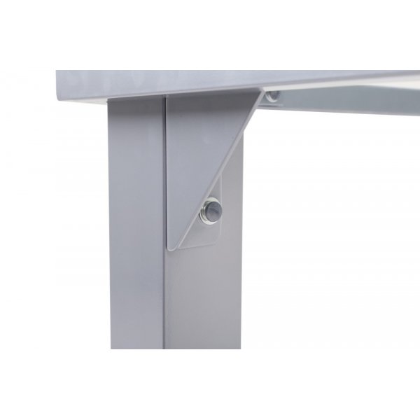 Matbord Orlando 135-270 cm - silver