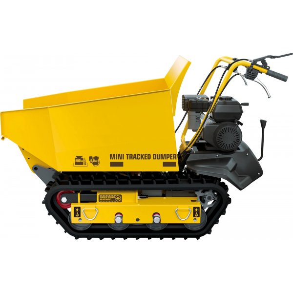 Minidumper 500kg Werkraft Bensinmotor 270cc 9hk 6kW - Tr�dg�rdsmaskiner