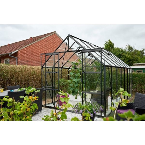 Vxthus Magnum - Antracit med hrdat glas 11,5 m