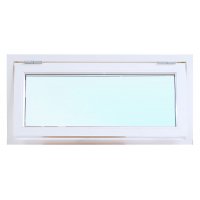 Aluminiumfönster - Överkantshängt - 3-glas - Utåtgående - U-värde 1.1