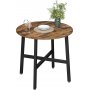 Matbord �80 cm - Brun/svart