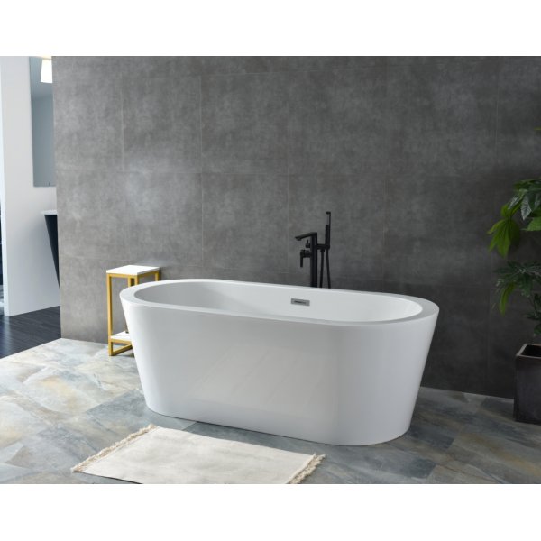 Fristående badkar Livet – 170 x 80 cm Fristående badkar Livet – 170 x 80 cm