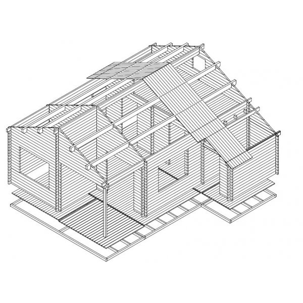 Fritidshus Mollie - 41,5 m² Fritidshus Mollie - 41,5 m²