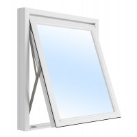 Trä-vridfönster - 3-glas - U-värde 1.1