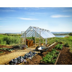 Läs mer om Canopia Balance Växthus i Polykarbonat 21,5 m² - Silver