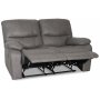 Relaxsofa 2-Sitzer grau Kinosofa