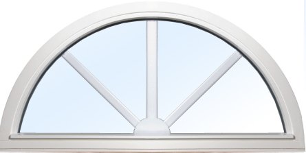 F�nster halvm�ne - Fast