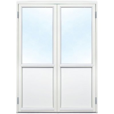 Parfönsterdörr i Trä - 3-glas - U-värde: 1.1