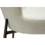 Glam matstol boucl� / antikm�ssing