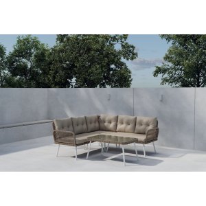 Loungegrupp Konstrotting Natur / Beige - Ibiza Venture Design