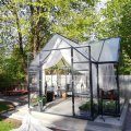 Kundbild T-format Orangeri 10,2 m� Polykarbonat - Canopia by Palram: Ett smycke i tr�dg�rden!