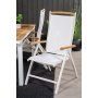 Dotorp Matgrupp (160x90) - Vit/Natur - 4 Stolar