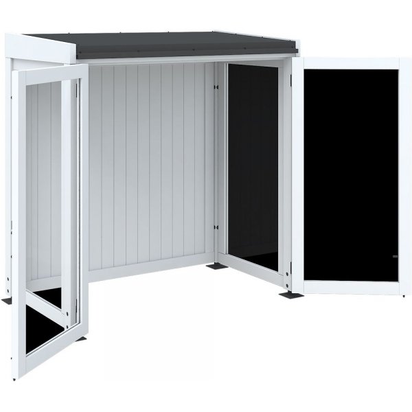 Modular Garden Vxthus 1.8m - Vitlackerad