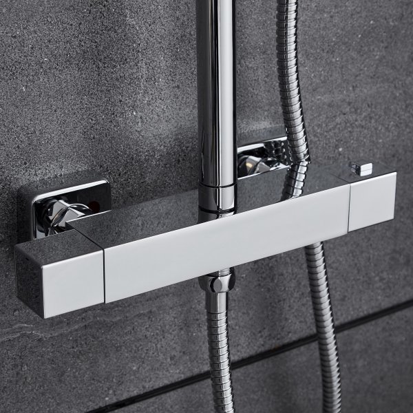 Komplet hovedbrusers�t med h�ndbruser | H�jglans rustfrit st�l