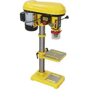 Pelarborrmaskin med skruvst&auml;d och n&ouml;dstopp - 600W