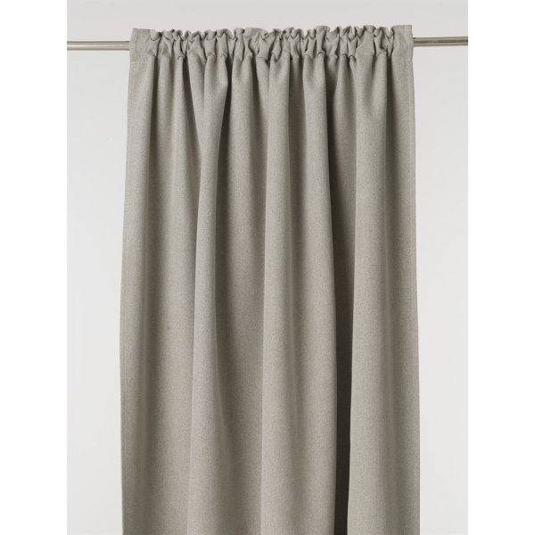 Liv gardinl�ngd 2-pack 135 x 240 cm - Sand m�rkl�ggning