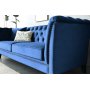 Soffa 3-sits Chesterfield Bl� - Milton