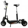 Elscooter 1000W med sadel - 38 km/tim hopf�llbar elsparkcykel