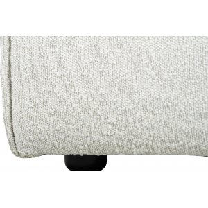 Nees modulsoffa - sittpuff - Stone White