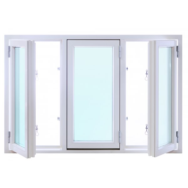 3-glas aluminiumfönster utåtgående - 3-luft - U-värde 1,1 3-glas aluminiumfönster utåtgående - 3-luft - U-värde 1,1
