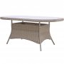 Havebord - Menton | 180x100cm | Natur | Oval