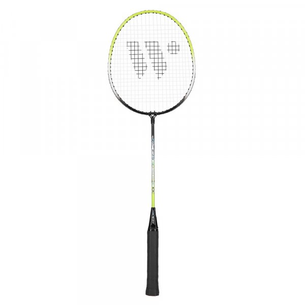 Badmintonracket (grn & svart) STEELTEC 216