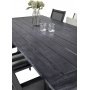 Ramsj Matgrupp (200x100) - Svart - 6 Stolar