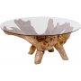 Amazonas Soffbord 110 x 110 cm - Teak/glas