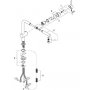 Grohe Etgrebs hndvaskarmatur, DN 15 Minta 32168