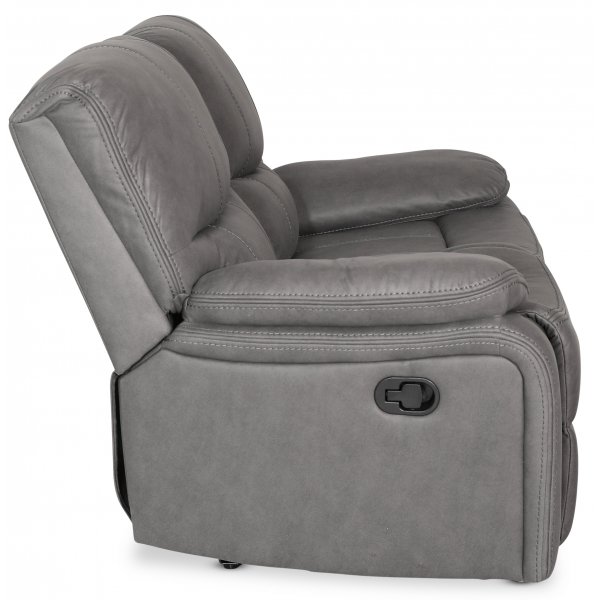 Relaxsofa 2-Sitzer grau Kinosofa