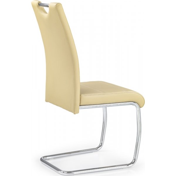 Stol John - Beige/krom