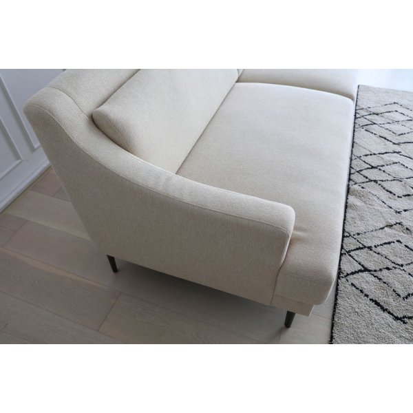 Soffa 3-sits beige modern - Hanna